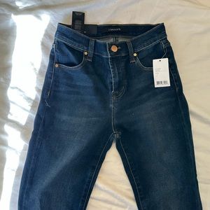 NWT JBrand Dark wash skinny jeans